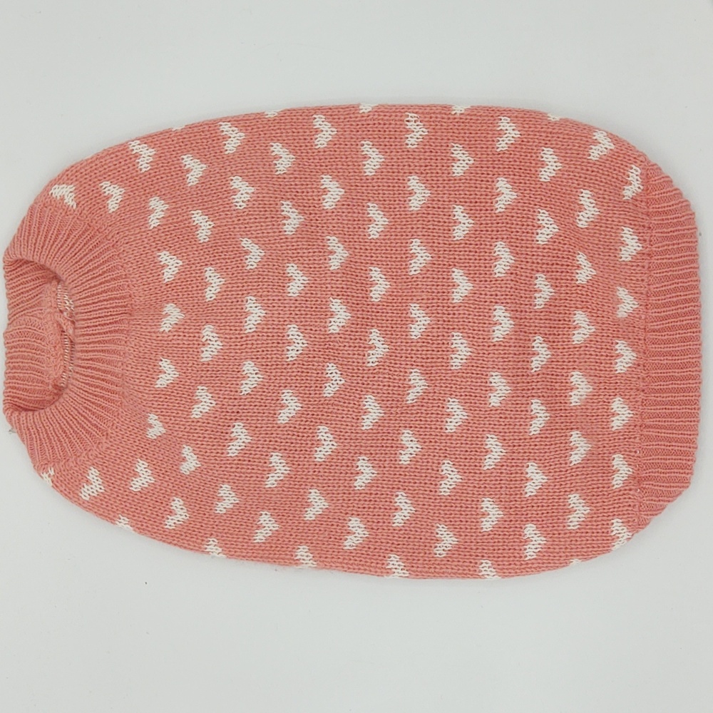 Dog Pink Hearts Sweater